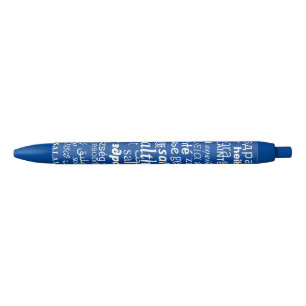 Health Text Pen Choose Colour