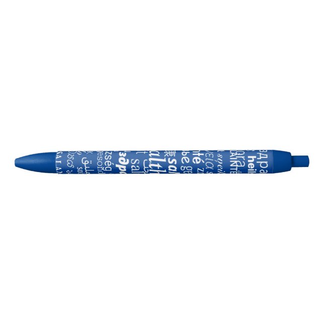 Health Text Pen Choose Colour (Front)