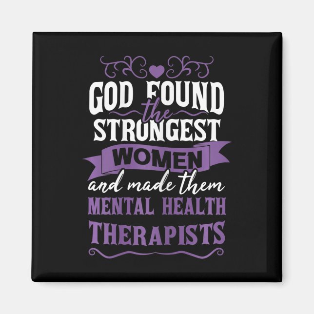 Health Therapist  Magnet (Front)