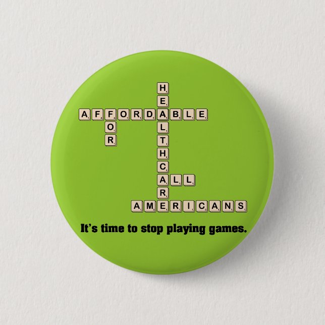 Healthcare 2 Inch Round Button (Front)