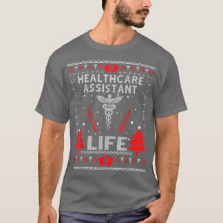 Healthcare Assistant Life Ugly Christmas Sweaters