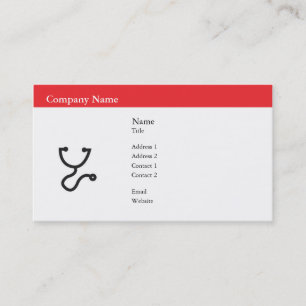 Healthcare - Business Business Card