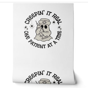 Healthcare Halloween, Creeping It Real One Patient Wallpaper