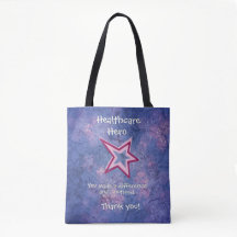 Healthcare Hero Tote Bag