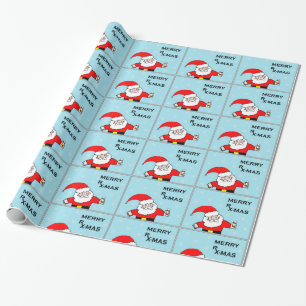 healthcare holiday wrapping paper