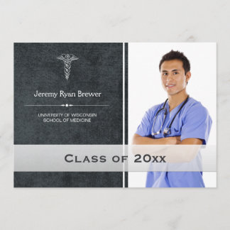 HealthCare Medical Graduation Photo Announcement