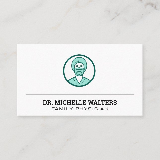 Healthcare Worker Business Card (Front)