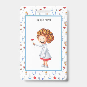 Healthcare Worker Doctor or Nurse Personalized Badge