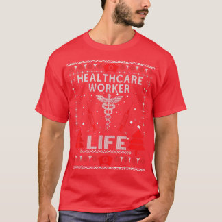 Healthcare Worker Life Ugly Christmas Sweaters Mat