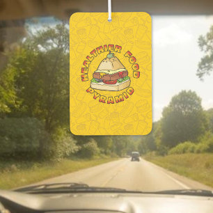 Healthier Food Pyramid Air Freshener