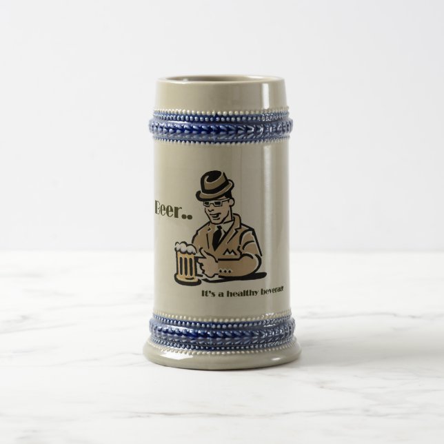 Healthy Beverage Beer Stein (Center)