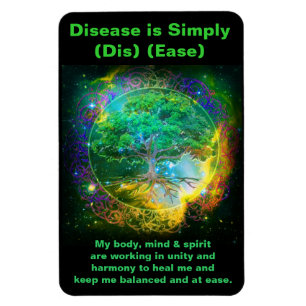 Healthy Body Inspirational Magnet