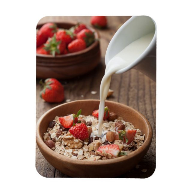 Healthy breakfast magnet (Vertical)
