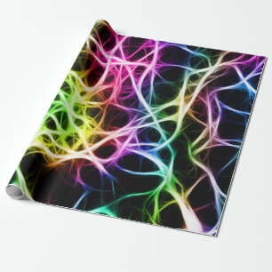Healthy Colourful Neuron Wrapping Paper