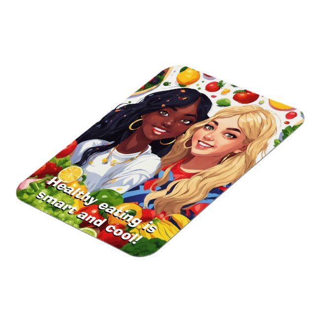 Healthy Eating Flexible  Magnet (Left Side)