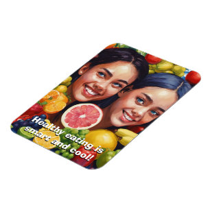 Healthy Eating Flexible Magnet