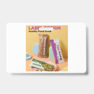 Healthy food Snack A beautiful logo design on the  Badge