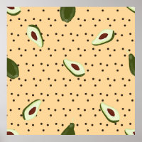 Healthy foods. Seamless avocado pattern,  avocado 