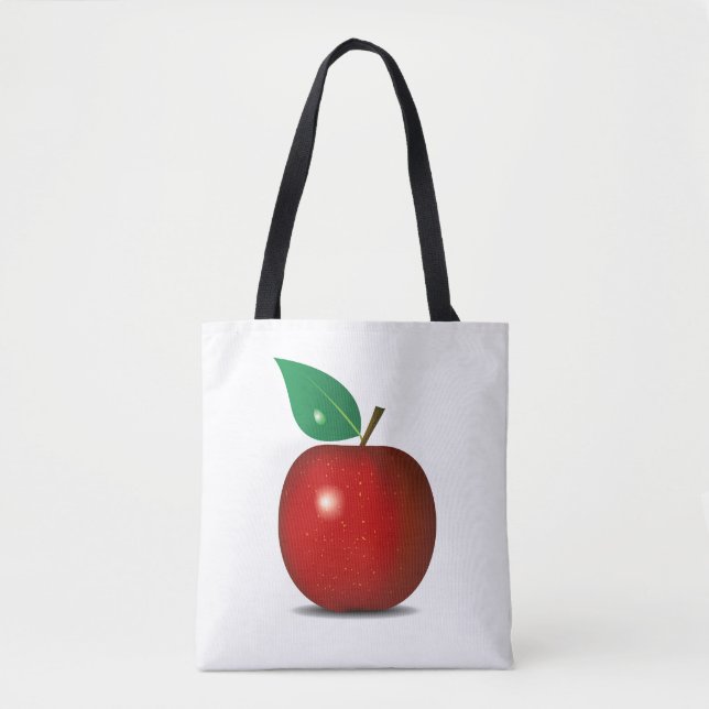 Healthy & Fresh Apple Tote / Shopping Bag (Front)