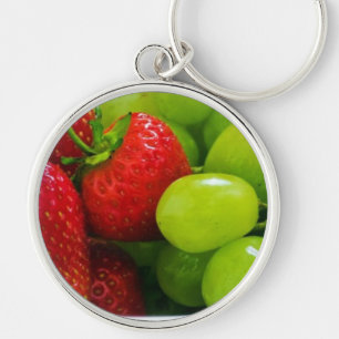 Healthy Fruit Salad Destiny Gifts Keychain
