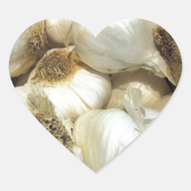 Healthy Garlic Heart Sticker (Front)