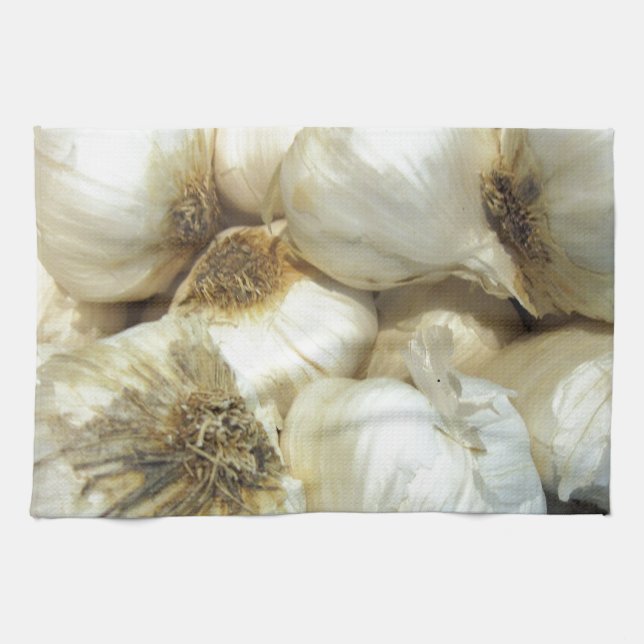 Healthy Garlic Kitchen Towel (Horizontal)