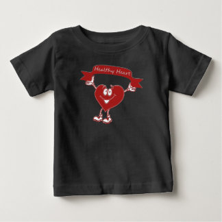 Healthy Heart man awareness symbol cardiology Baby T-Shirt