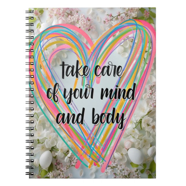 Healthy heart  notebook (Front)