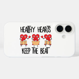 Healthy Hearts iPhone 16 Case