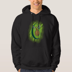 Healthy Herbivore Vegetable Avocado Vegan Fitness Hoodie