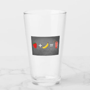 Healthy lifestyle design glass