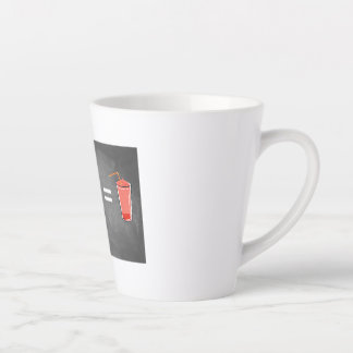 Healthy lifestyle design latte mug