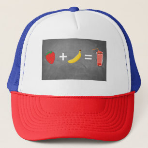 Healthy lifestyle design trucker hat
