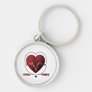 Healthy Living Keychain