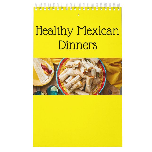 Healthy Mexican Dinner Calendar (Cover)