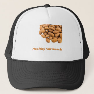 healthy nut snack trucker hat