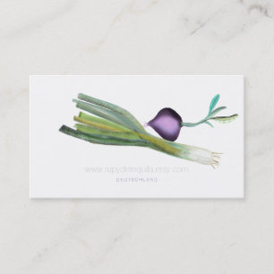 Healthy Salad Vegetables Business Card