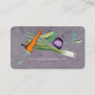 Healthy Salad Vegetables Business Card