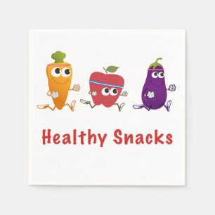 Healthy Snacks Napkin