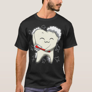 Healthy Teeth  Daily Tooth Brushing  Dentist  T-Shirt