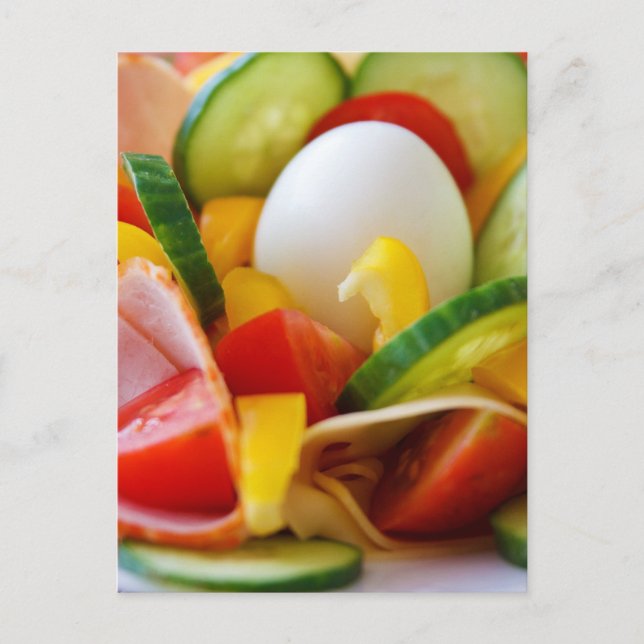 Healthy Vegan Breakfast Postcard (Front)