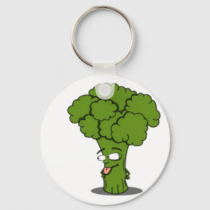 Healthy Vegetable Broccoli Keychain