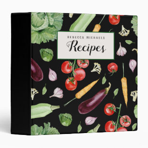 Healthy Vegetables Recipe Binder