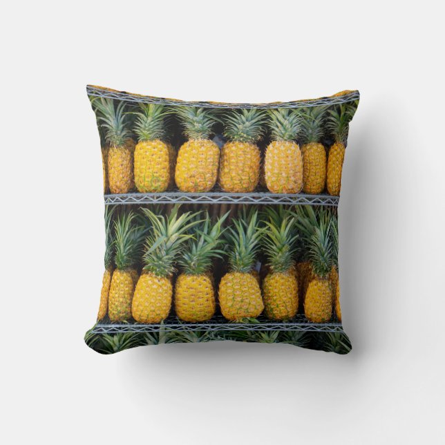Healthy Vegetables Throw Pillow (Front)