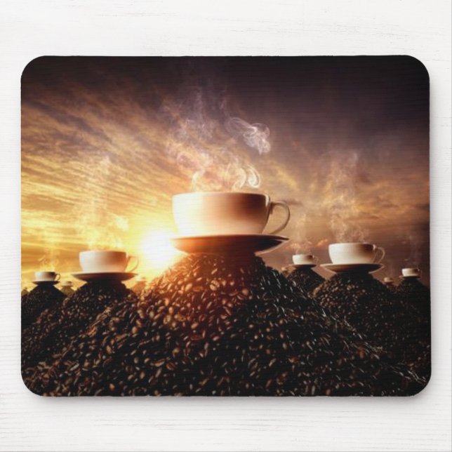HealthyCoffee mountain mousemat Mouse Pad (Front)