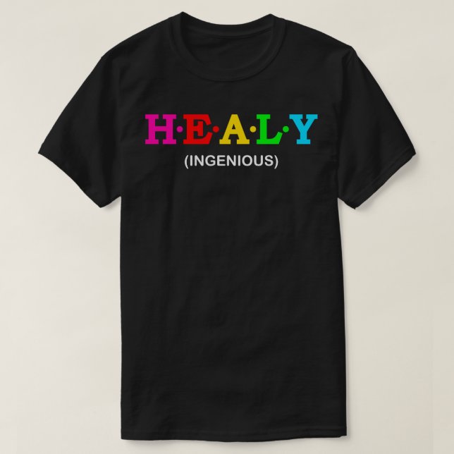 Healy Ingenious T-Shirt (Design Front)