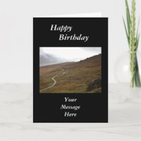 Healy Pass, Winding Road in Ireland.