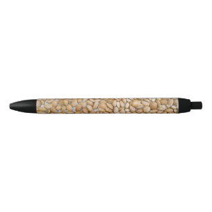 Heap of the almond black ink pen