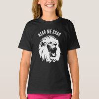 Hear Me Roar Lion Face