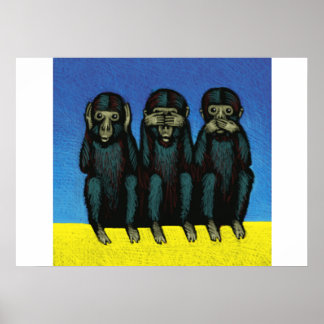 "HEAR no Evil, SEE no Evil, SPEAK no Evil" Poster